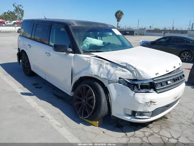 2FMGK5C89GBA24227 — 2016 Ford FLEX SEL, Передняя часть (Front End), фото до ремонта