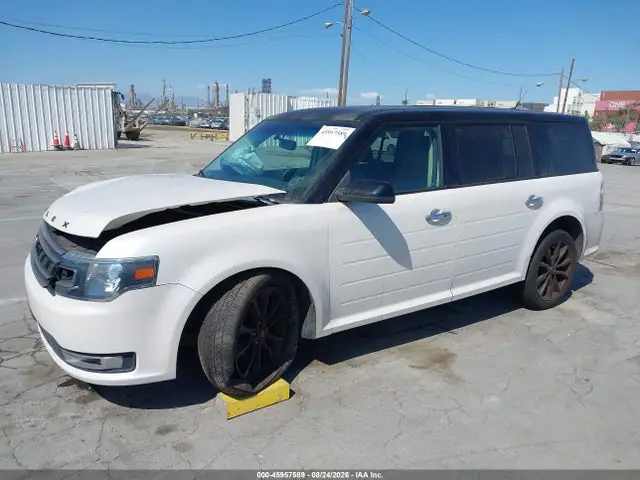 2FMGK5C89GBA24227 — 2016 Ford FLEX SEL, фото 2 с аукциона IAAI 30.09.2026, Передняя часть