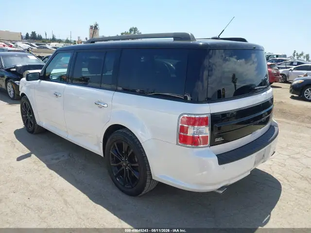 2FMGK5C80JBA18906 — 2018 Ford FLEX SEL, фото 3 с аукциона IAAI 14.10.2026, Передняя часть