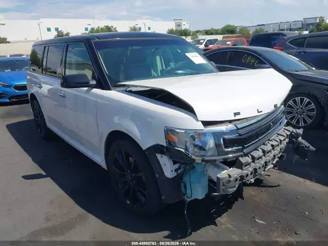 2FMGK5C84KBA39274 — 2019 Ford FLEX SEL, Передняя часть (Front End), фото до ремонта