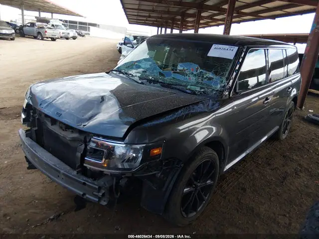 2FMGK5C87KBA19259 — 2019 Ford FLEX SEL, фото 2 с аукциона IAAI 13.10.2026, Передняя часть