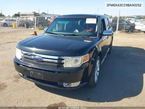 2009 Ford Flex Limited VIN 2FMEK63C29BA90252 фото 3