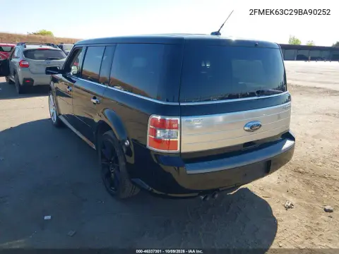 2009 Ford Flex Limited VIN 2FMEK63C29BA90252 фото 4