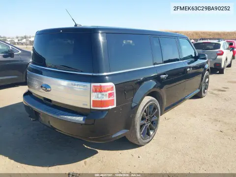 2009 Ford Flex Limited VIN 2FMEK63C29BA90252 фото 5