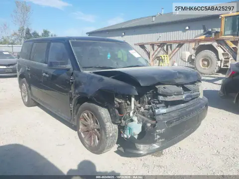 2FMHK6CC5ABA25297 — 2010 Ford FLEX, Передняя часть, фото до ремонта