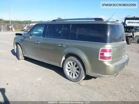 2012 Ford Flex Sel VIN 2FMGK5CC9CBD02090 фото 4