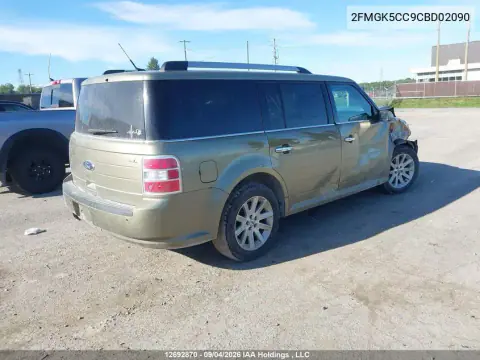 2012 Ford Flex Sel VIN 2FMGK5CC9CBD02090 фото 5