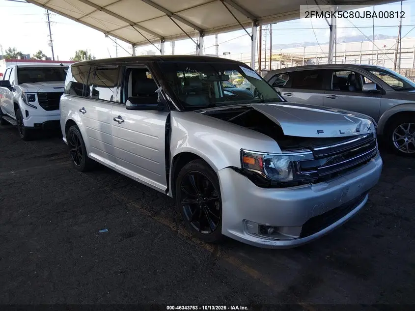 2018 Ford Flex Sel VIN 2FMGK5C80JBA00812 фото 2
