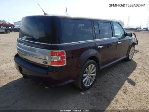 2FMHK6DT5JBA02441 — 2018 Ford FLEX, фото 5 с аукциона IAAI, Передняя часть
