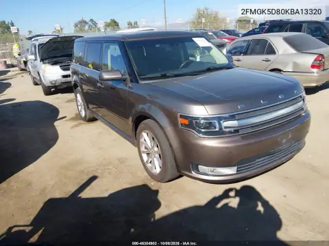 2FMGK5D80KBA13320 — 2019 Ford FLEX, Сзади, фото до ремонта