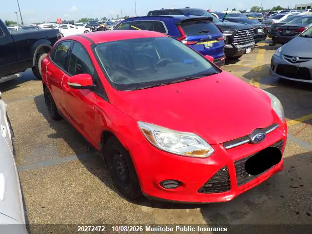 1FADP3F27FL377428 — 2015 Ford Focus SE, Левый бок (Left Side), фото до ремонта