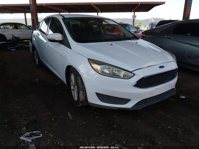 1FADP3F21FL232207 — 2015 Ford Focus SE, Задняя часть (Rear), фото до ремонта