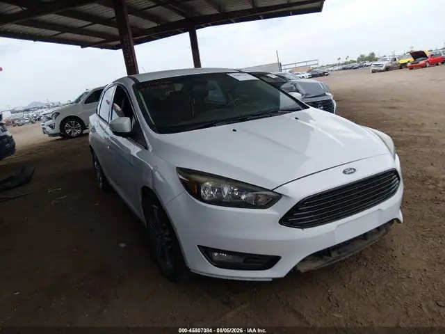 1FADP3FE3GL258562 — 2016 Ford Focus SE, Задняя часть слева (Left Rear), фото до ремонта