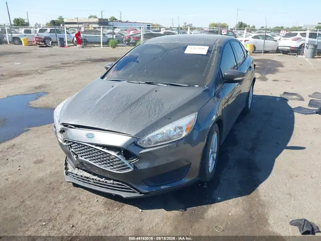 1FADP3F23HL300090 — 2017 Ford Focus SE, фото 2 с аукциона IAAI 14.10.2026, Задняя часть