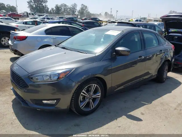 1FADP3FE3JL209062 — 2018 Ford Focus SE, фото 2 с аукциона IAAI 30.09.2026, Задняя часть слева