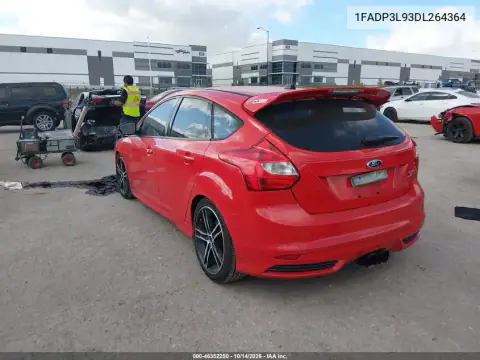1FADP3L93DL264364 — 2013 Ford Focus ST, фото 3 с аукциона IAAI, Передняя часть