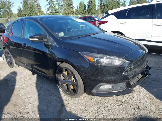 1FADP3L9XGL384666 — 2016 Ford Focus ST, Передняя часть слева (Left Front), фото до ремонта
