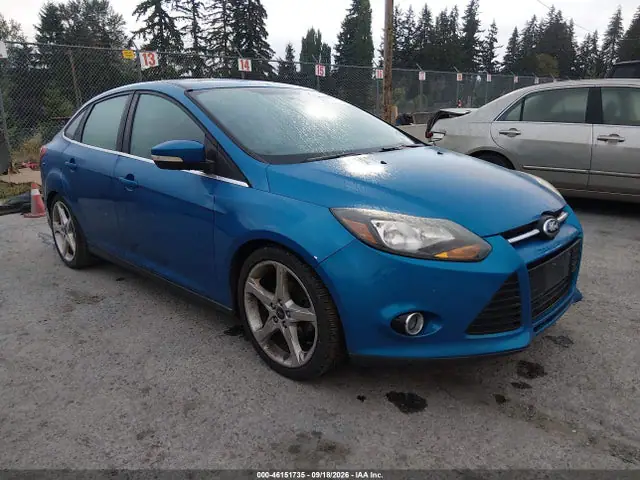1FADP3J22EL124099 — 2014 Ford Focus Titanium, Естественный износ (Normal Wear & Tear), фото до ремонта