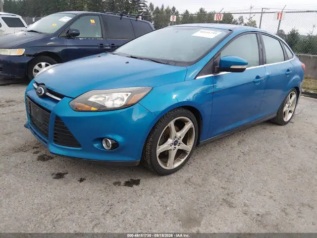 1FADP3J22EL124099 — 2014 Ford Focus Titanium, фото 2 с аукциона IAAI 30.09.2026, Естественный износ