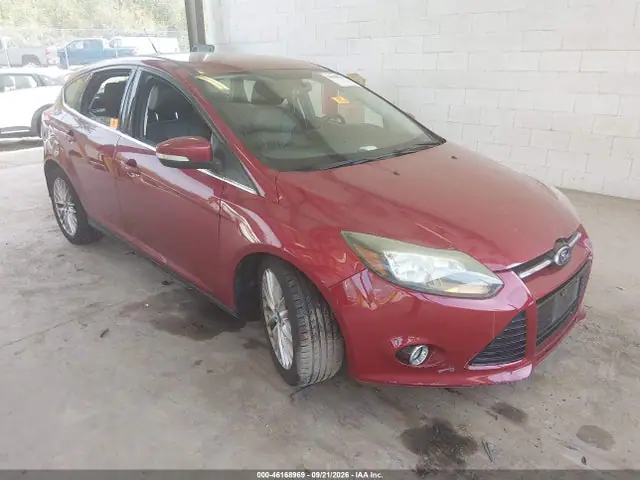 1FADP3N28EL144724 — 2014 Ford Focus Titanium, Передняя часть (Front End), фото до ремонта