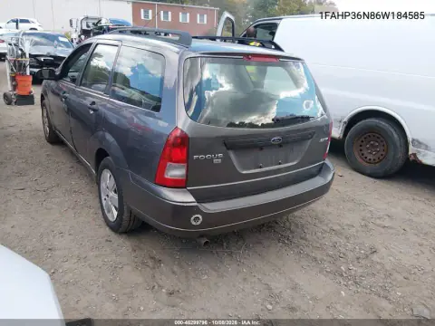 2006 Ford Focus Zxw VIN 1FAHP36N86W184585 фото 4