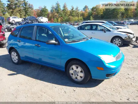 2007 Ford Focus S/Se/Ses VIN 1FAFP37N87W148368 фото 2