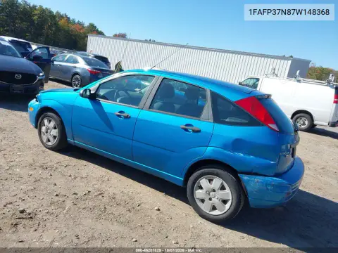 2007 Ford Focus S/Se/Ses VIN 1FAFP37N87W148368 фото 4