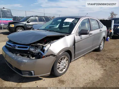 2008 Ford Focus Se/Ses VIN 1FAHP35N98W263297 фото 3