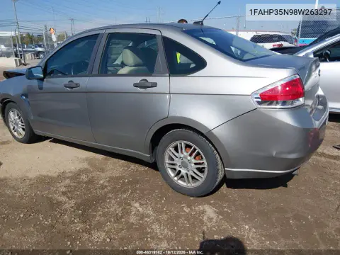 2008 Ford Focus Se/Ses VIN 1FAHP35N98W263297 фото 4