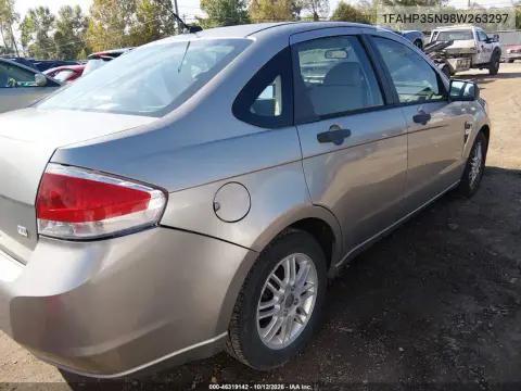 2008 Ford Focus Se/Ses VIN 1FAHP35N98W263297 фото 5