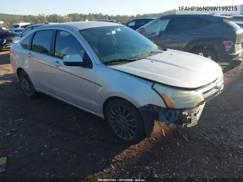 1FAHP36N09W199215 — 2009 Ford Focus, Неизвестные повреждения, фото до ремонта
