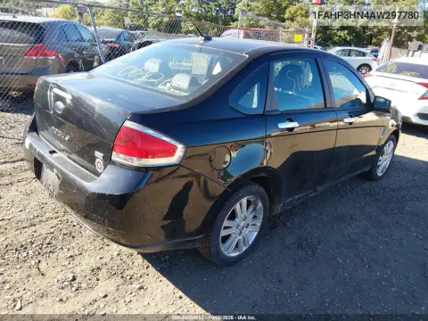 2010 Ford Focus Sel VIN 1FAHP3HN4AW297780 фото 4