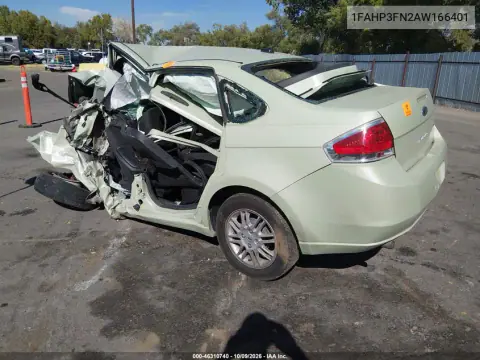2010 Ford Focus Se VIN 1FAHP3FN2AW166401 фото 3