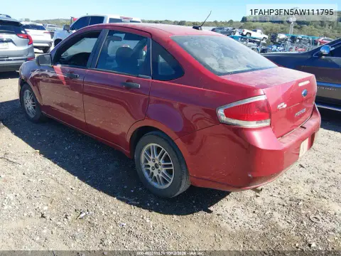 2010 Ford Focus Se VIN 1FAHP3FN5AW111795 фото 3