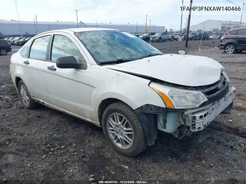 1FAHP3FNXAW140466 — 2010 Ford Focus, Передняя часть, фото до ремонта
