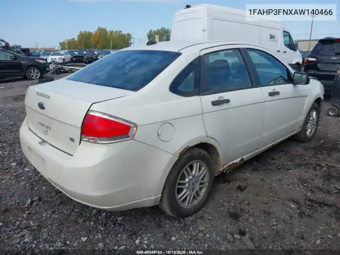 1FAHP3FNXAW140466 — 2010 Ford Focus, фото 5 с аукциона IAAI, Передняя часть
