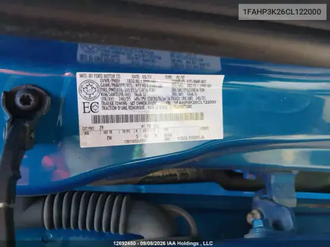2012 Ford Focus VIN 1FAHP3K26CL122000 фото 18