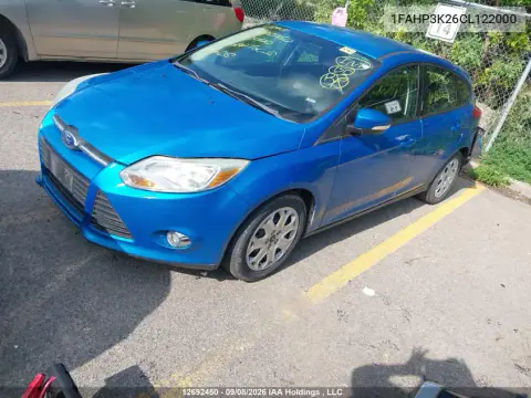 2012 Ford Focus VIN 1FAHP3K26CL122000 фото 2