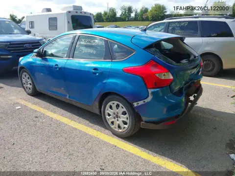 2012 Ford Focus VIN 1FAHP3K26CL122000 фото 3