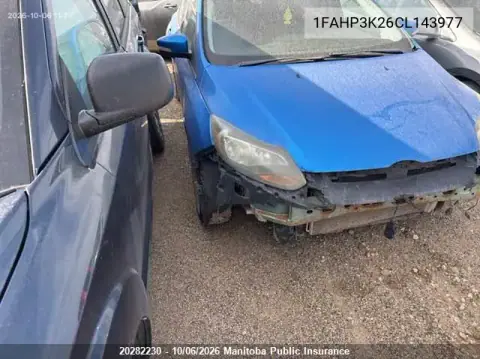 1FAHP3K26CL143977 — 2012 Ford Focus, Передняя часть, фото до ремонта