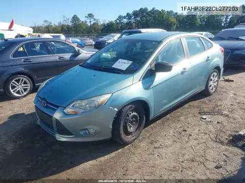 1FAHP3F22CL277203 — 2012 Ford Focus, фото 3 с аукциона IAAI, Передняя часть