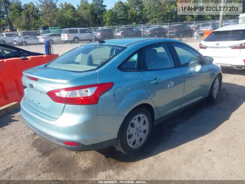 1FAHP3F22CL277203 — 2012 Ford Focus, фото 5 с аукциона IAAI, Передняя часть