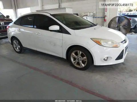 1FAHP3F22CL458172 — 2012 Ford Focus, Правая сторона, фото до ремонта