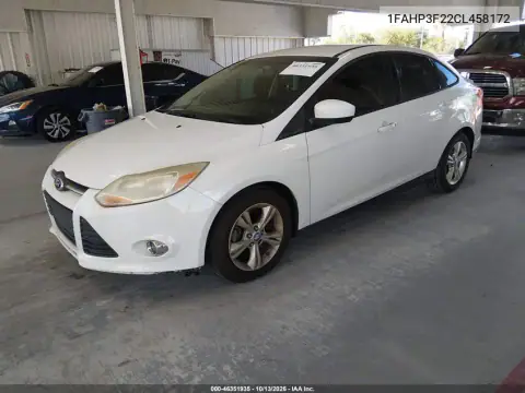 1FAHP3F22CL458172 — 2012 Ford Focus, фото 3 с аукциона IAAI, Боковая часть