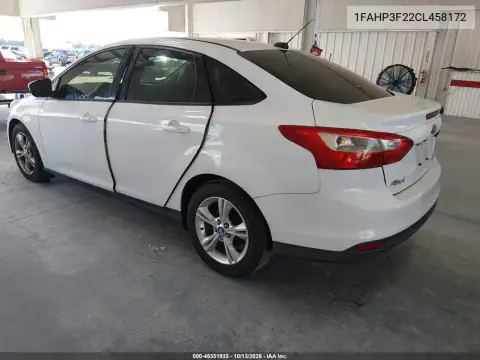 1FAHP3F22CL458172 — 2012 Ford Focus, фото 4 с аукциона IAAI, Боковая часть