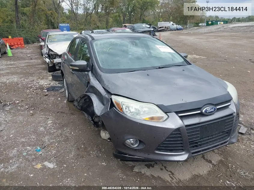 1FAHP3H23CL184414 — 2012 Ford Focus, фото 2 с аукциона IAAI, Передняя часть справа