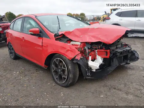 1FAHP3K26CL335433 — 2012 Ford Focus, Передняя часть, фото до ремонта