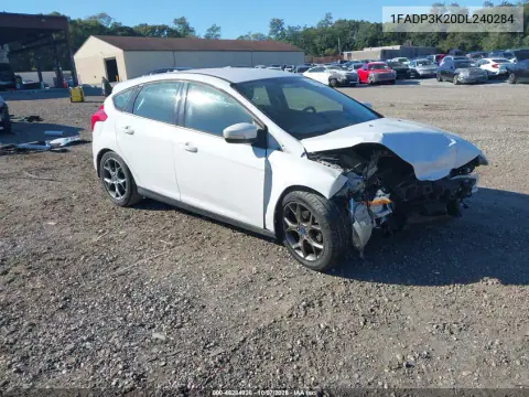 1FADP3K20DL240284 — 2013 Ford Focus, Передняя часть, фото до ремонта
