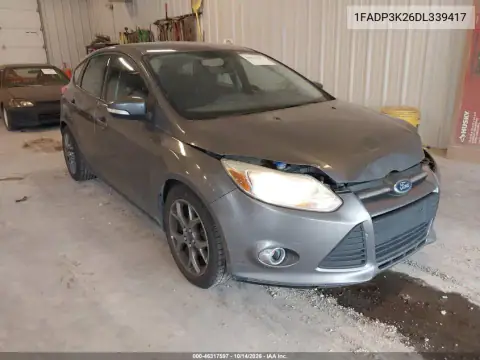 1FADP3K26DL339417 — 2013 Ford Focus, Передняя часть, фото до ремонта