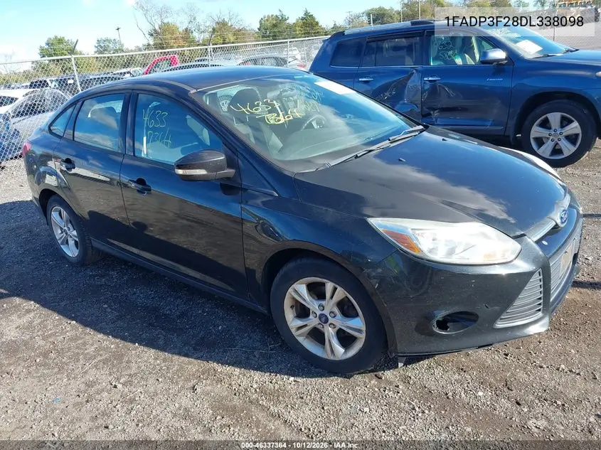 2013 Ford Focus Se VIN 1FADP3F28DL338098 фото 2